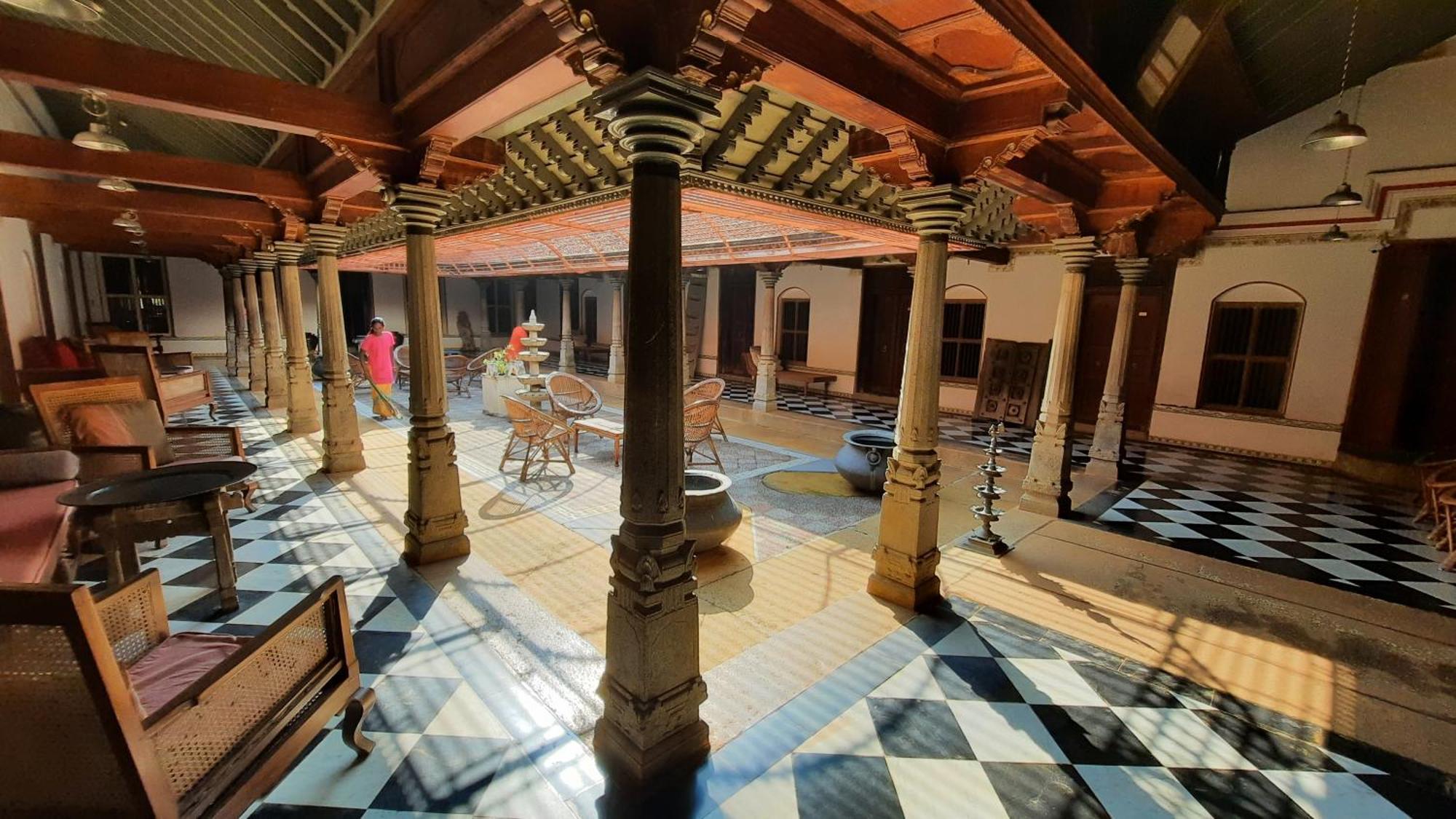Saratha Vilas Chettinad Kānādukāttān Exterior foto